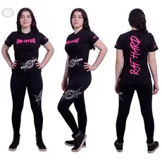 Conjunto: Baby Look & Legging Compresão "Jiu-jitsu"