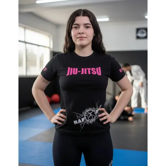 Camisa Baby Look Jiu-jitsu "BJJ"