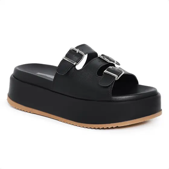 Sandália Flatform Plataforma Feminina Improvizzo Conforto, Estilo e Versatilidade -552