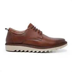 Sapato Masculino Casual Derby Sintético Premium Tratorado Luxo