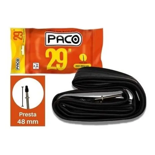 Camara De Ar Bike 29x1.95/2.125 Válvula Presta Bico Fino