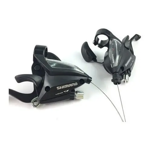 Alavanca Passador De Cambio Shimano Ef 500 21v C/manetes Mtb