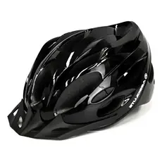 CAPACETE CICLISMO ABSOLUTE NERO COM LED PISCA MTB SPEED
