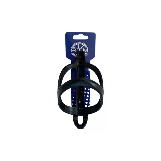SUPORTE DE CARAMANHOLA RTM NERO EM NYLON PARA GARRAFA SQUEEZE BIKE