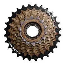 Catraca 7v Roda Livre Bike 21 Marchas 14-28T Rosca Index