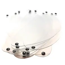 Viseira Capacete Transparente San Marino (10 Unidades) SERVE NOS TAMANHOS 56 /58 e 60