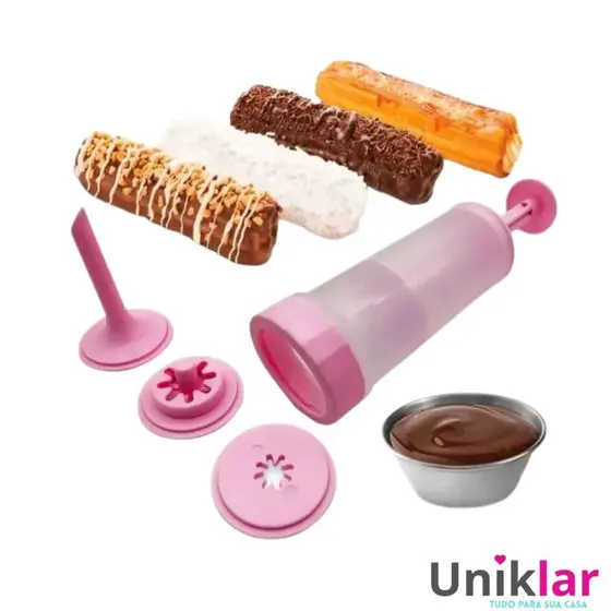 Modelador Manual de Churros Caseiro Fácil de Usar