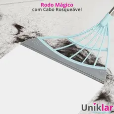 Rodo Mágico Multifuncional Ajustável De Silicone Para Limpeza Vidros E Piso