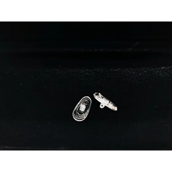Kit Plaquetas Nasais de Silicone para Óculos com Parafusos Ajuste Confortável Universal