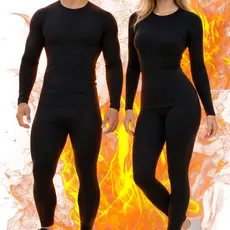 Roupa Segunda Pele Térmica Flanelado Frio Intenso Preto Proteção Uv Masculino Feminino Unissex