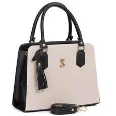 Bolsa Feminina Tote Transversal e de Mão Alça Removivel com Regulagem Tiracolo