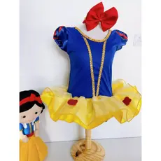 menina body fantasia bebe branca de neve