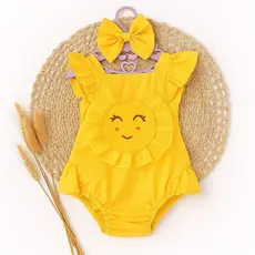 jardineira romper sol solzinho mesversario menina aniversario