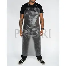 Avental De Pvc Transparente Impermeável Com Cordão Para Cozinha