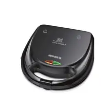 Sanduicheira Fast Grill Sandwich Mondial S12 750w Preto 220v