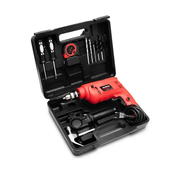 Furadeira de Impacto com Maleta Mondial 650W NFFI-07M 127V