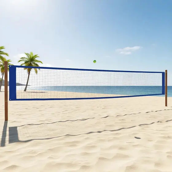 Rede de Beach Tennis Amadora Compacta Material Resistente com Proteção UV