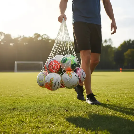 Saco de Bola de Futebol/Vôlei Cabe até 15 bolas Fio Nylon 2