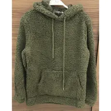 casaco blusa pelucia infantil fechado com capuz bem quente no2755