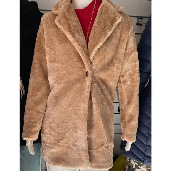 casaco feminina  inverno plush TED lindo pronta entrega 2425
