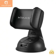 H'Maston CJ-10 Suporte Celular Veicular Carro Trava Ventosa Painel Vidro