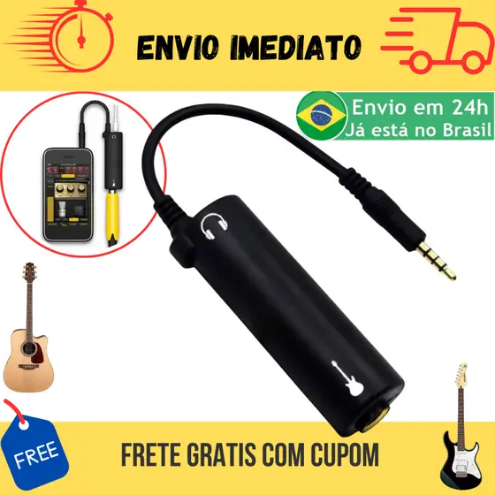 Interface De Áudio Lives Guitarra Celular Android Ios Mesa