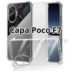 Capinha capa para Poco F7 - F7 PRO - F7 ULTRA 5G Capa Transparente Anti - Impacto