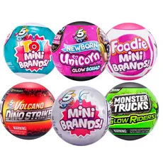 Brinquedo 5 Surprise Bolinha Surpresa Miniaturas Colecionáveis Vários Modelos - Xalingo