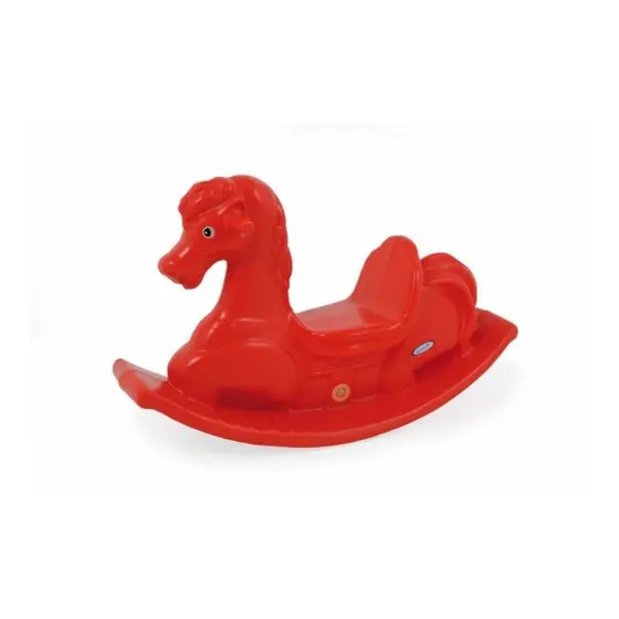 Brinquedo Gangorra Infantil Anda Cavalinho Vermelho com Som Xalingo - 0937.6