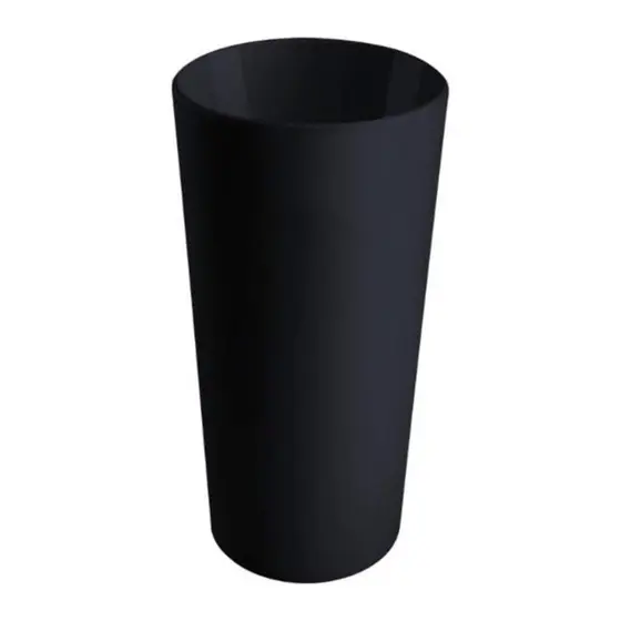 Copo Cônico 500ml Casual Coza Preto Brinox - 10209/00080,060