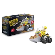 Brinquedo Infantil Blocos de montar Cidade em Obras Mini Patrola 60 Peças Xalingo - 02654