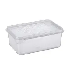 Pote Multiuso 500ml Transparente de Plástico UZ Utilidades - UZ437-TR