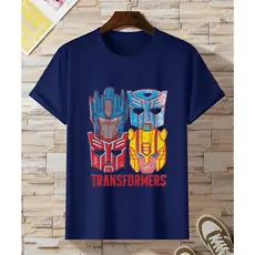 Camiseta Infantil Menino Manga Curta  Estampas Divertidas de Personagens, Camisa juvenil, blusa