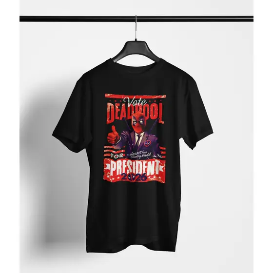 Camiseta adulta, Camiseta presidente, Camiseta DEAD, Camiseta personagem, Camiseta humor
