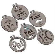 Lembrancinha dia dos pais Medalha