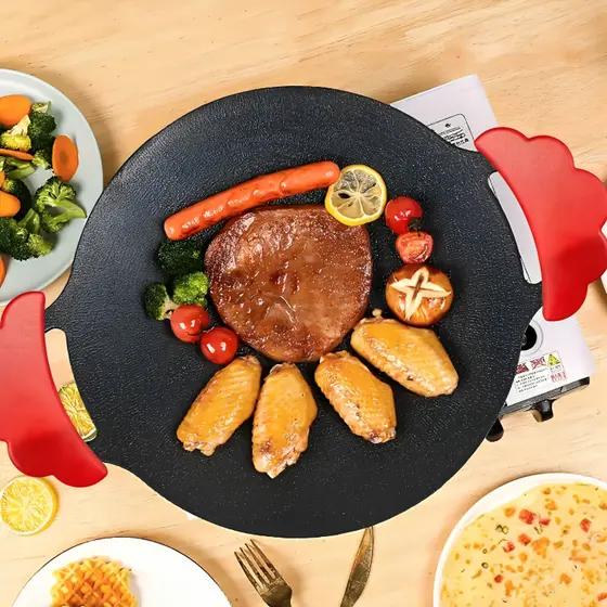 Chapa Grill Paella Elétrica Multifuncional Gourmet Churrasqueirra Elétrica Grill Chapa Elétrica 110V e 220V