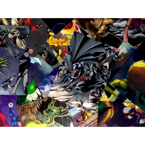 Cards Colecionáveis Epic Battles Trading Cards - Com efeito Metalizado - Valor unitário - DC Comics Cryptozoic 2014