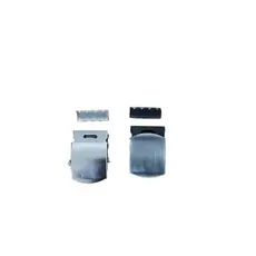 Kit 20 Fivelas para Cinto + Terminal 35 mm Níquel Preto Escovado