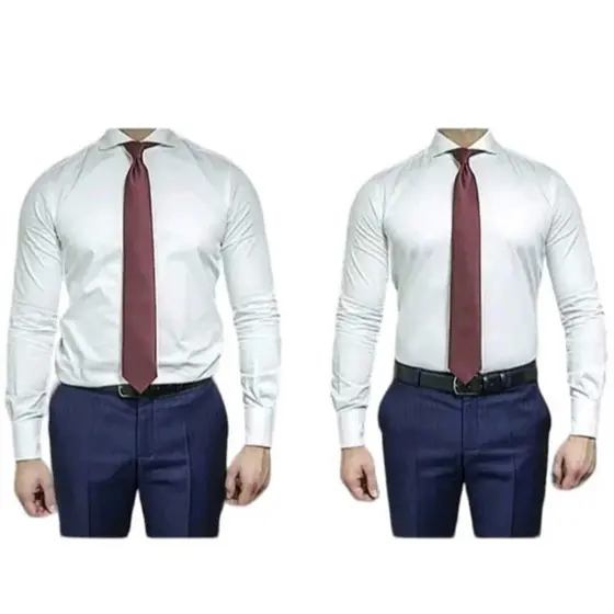 Cinta Elástica Ajustável para Camisa: Mantenha seu visual impecável o dia todo 2 Unidades