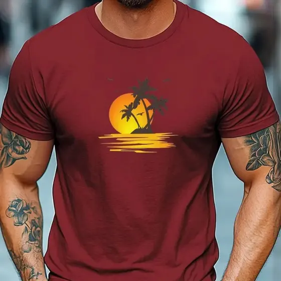 Camiseta Masculina 100% Algodão Malha Premium Fio 30.1