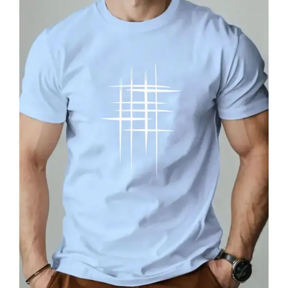 Camiseta Masculina 30.1 Classico Manga Curta 100% Algodao Estampada Blusa Lançamento Malha Premium