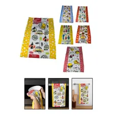 Kit 3 Pano De Prato Atoalhado Super Absorvente 40cmx60cm Sortido