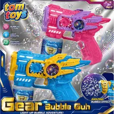 Brinquedo pistola lança bolha de sabão automática ASAS com led ou Máquina De Bolhas de Sabão Gear