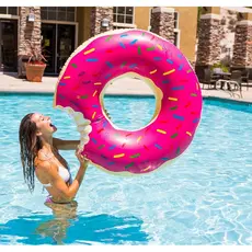 Boia Inflável Biscoito Donuts Grande Gigante Piscina