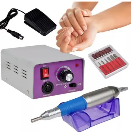 Lixadeira Lixa Motor De Unha Eletrica Profissional 25000 Rpm