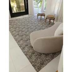 Tapete 4 X 3 Grande Para Sala Antiderrapante Moderno Lavável Confortável Quarto Escritório