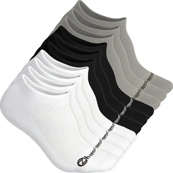 Kit 10 Pares Meias Zhamaro Premium Cano Curto Algodão Atoalhado Grossa Masculina Feminina Soquete