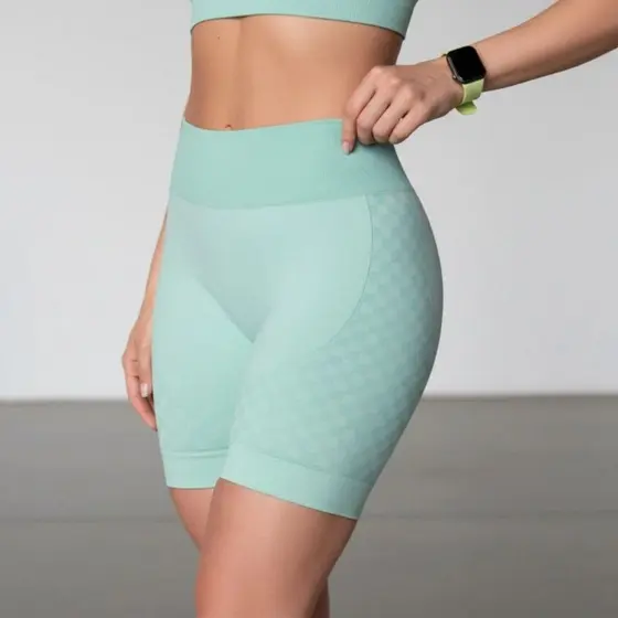 Short Legging Selene Fitness Feminino Esportivo Tecido Leve Academia Respirável Reforçada Poliamida