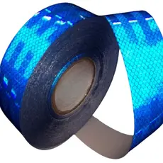 Fita Refletiva AZUL Adesiva Carro Moto Luminosa Decorativa SUPERVIEW