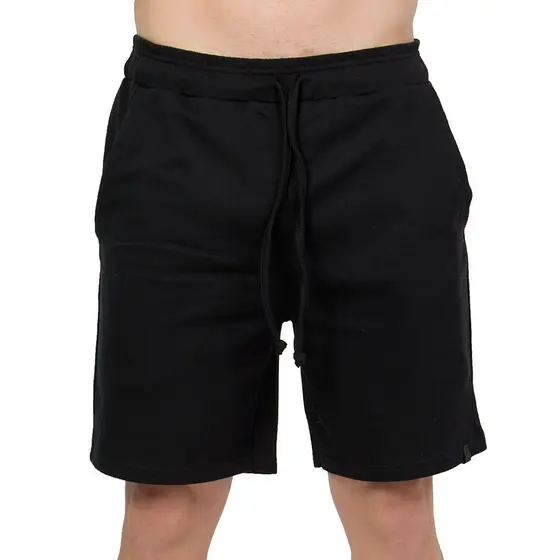 Bermuda Moletom Masculina Casual Academia Bolsos Cordão Elástico